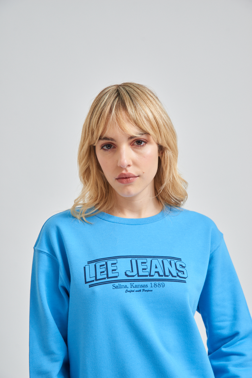 Roundneck Lee Jeans Print